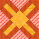At the Depot quilt block www.dlstewart.com